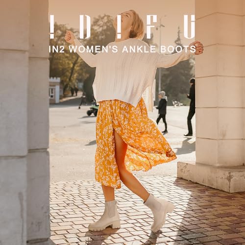 Stylish Women's Platform Chelsea Boots with Chunky Heel