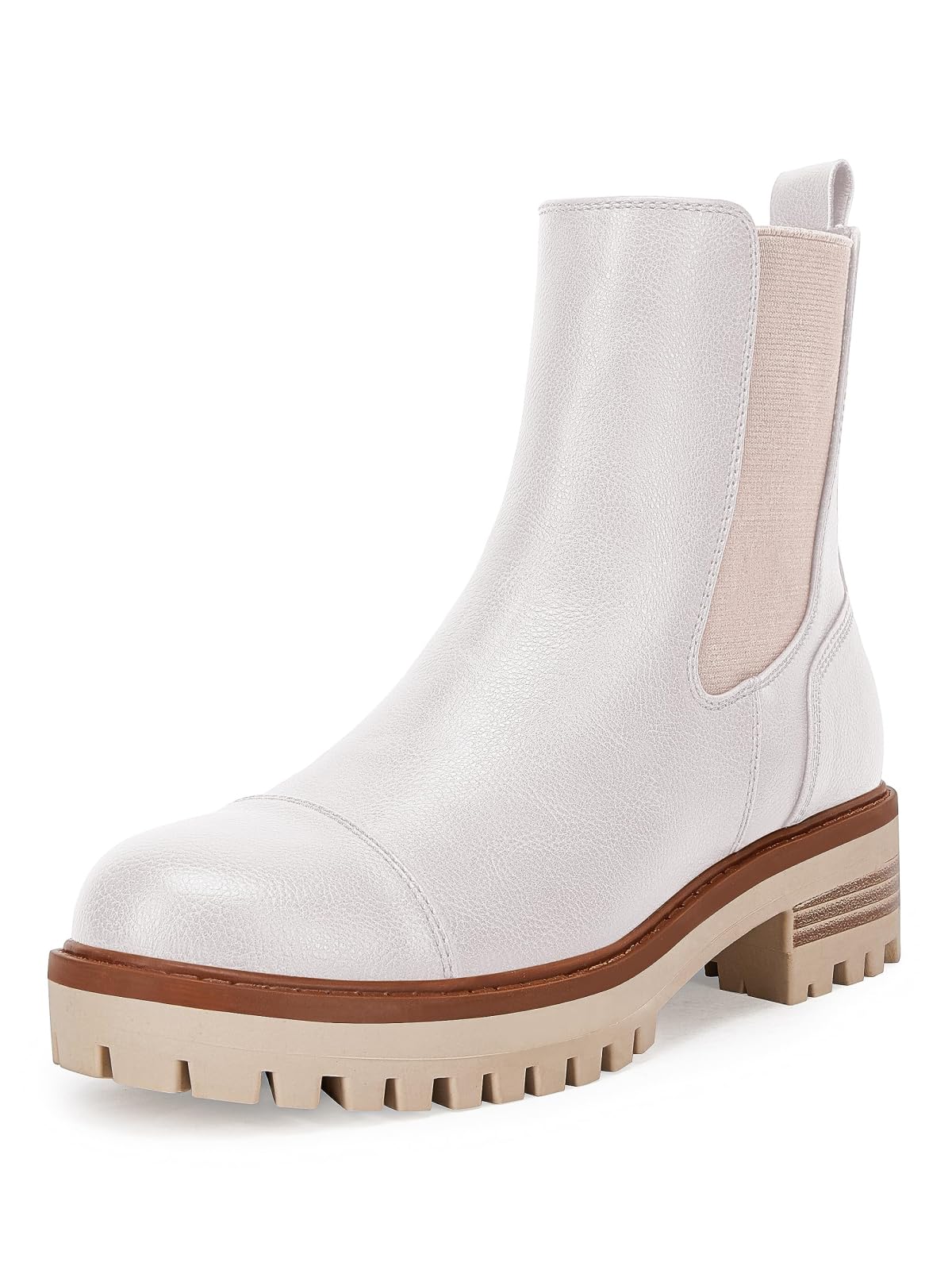 Stylish Chunky Heel Chelsea Boots for Women